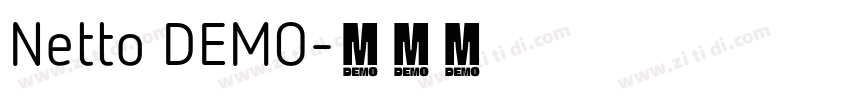 Netto DEMO字体转换